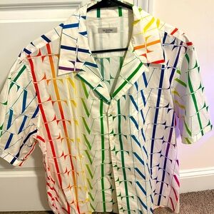 Men’s sz 50 EU/IT Valentino short sleeve button down. Worn only twice.